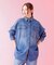 【Healthy denim / ヘルシーデニム】Almond / デニムシャツ