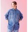 【Healthy denim / ヘルシーデニム】Almond / デニムシャツ
