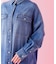 【Healthy denim / ヘルシーデニム】Almond / デニムシャツ