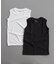 【Hanes / ヘインズ】クルーネックノースリーブTシャツ/コットン100/ノ