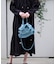 【Ampersand / アンパサンド】Denim  frilr bag　ME-