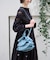 【Ampersand / アンパサンド】Denim  frilr bag　ME-