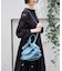 【Ampersand / アンパサンド】Denim  frilr bag　ME-