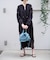 【Ampersand / アンパサンド】Denim  frilr bag　ME-