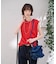 【Ampersand / アンパサンド】Denim  frilr bag　ME-