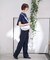 【Ampersand / アンパサンド】Soft croissant bag S