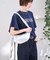 【Ampersand / アンパサンド】Soft croissant bag S
