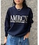 【AMERICANA×MICA＆DEAL/ アメリカーナ×マイカ】ロゴニット