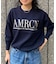 【AMERICANA×MICA＆DEAL/ アメリカーナ×マイカ】ロゴニット