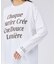ロゴロングスリーブTシャツ