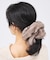 【heyep／ヘイップ】ファーミンクシュシュ Faux Mink Scrunch