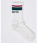 【MES CHAUSSETTES/メ・ショセット】Line Logoソックス/靴