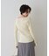 【一部店舗限定】ドレープスリットスリーブリブニット