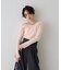 【一部店舗限定】ドレープスリットスリーブリブニット