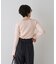 【一部店舗限定】ドレープスリットスリーブリブニット