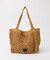 【Swaraj /スワラージ】手編みペーパーラフィアトートBAG/トートバッグ