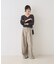 2WAYサスペンダータックワイドパンツ