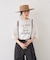 シアーロゴオーバーサイズTシャツ