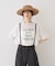 シアーロゴオーバーサイズTシャツ