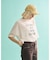 シアーロゴオーバーサイズTシャツ