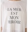 シアーロゴオーバーサイズTシャツ