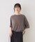 シアーロゴオーバーサイズTシャツ