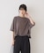 シアーロゴオーバーサイズTシャツ