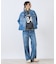 【Healthy denim / ヘルシーデニム】Almond/デニムシャツ/【