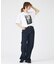 コットンフォトロゴTシャツ/半袖/洗濯機洗い可