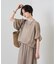 【セットアップ対応】キュプラフィブリルアシンメトリーブラウス