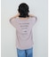 ボートネックロゴTシャツ