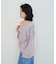 ボートネックロゴTシャツ