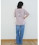 ボートネックロゴTシャツ