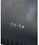 【YArKA/ヤーカ】レザー×ニット刺繍バッグ/本革/変形/バッグ/A4収納可能