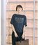 ドローコードシアーロゴTシャツ / ボートネック