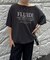 ドローコードシアーロゴTシャツ / ボートネック