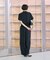 【一部店舗 / WEB限定】Vネックレーヨンコンビネゾン / オールインワン /