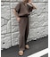 【一部店舗 / WEB限定】Vネックレーヨンコンビネゾン / オールインワン /