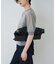 【PUNTI. / プンティ】3WAYレザークラッチバッグ/ショルダー付き/GR