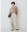 【PUNTI. / プンティ】3WAYレザークラッチバッグ/ショルダー付き/GR