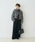 【人気追加】ストレッチダンボールタックワイドパンツ