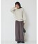 【人気追加】ストレッチダンボールタックワイドパンツ