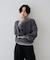 HORSE柄ジャガードニットプルオーバー