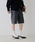 ウールショートハーフパンツ