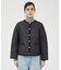 【TRADITIONAL WEATHERWEAR】キルティングノーカラーブルゾン