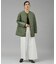【TRADITIONAL WEATHERWEAR】キルティングノーカラーミドルブ
