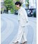 シャークスキンストレートパンツ