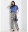 袖ギャザーカットTOP