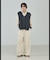【Oggi掲載・セットアップ対応】テンセルハイツイストワイドパンツ