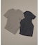 【大人ラメ×スリット】ラメテレコTシャツ